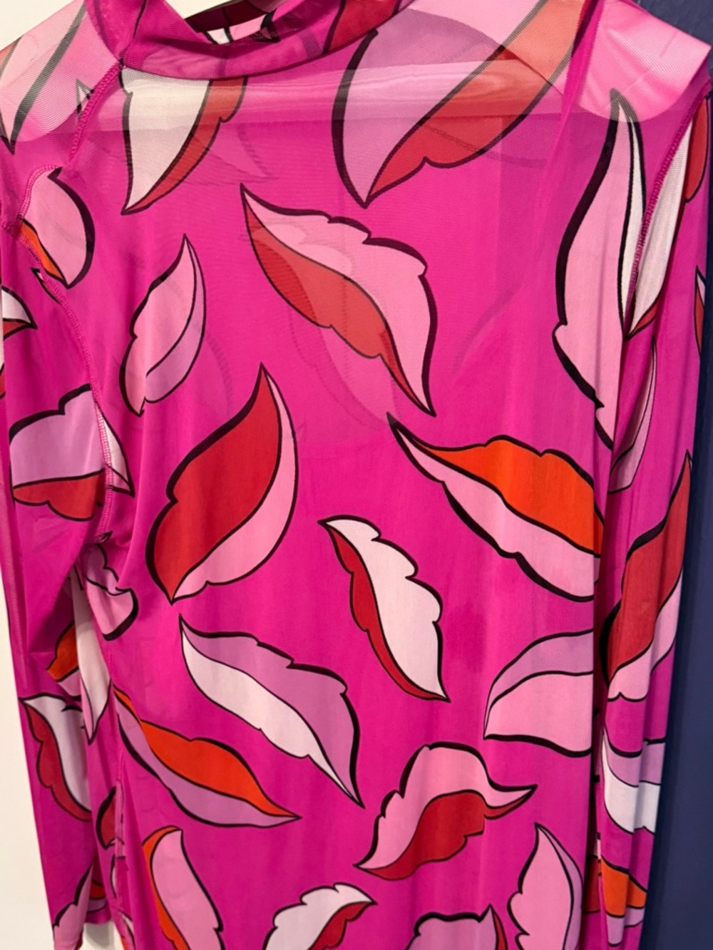 Women's Pink Floral-Print Maxi Dress